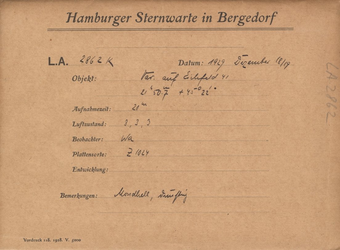 Plate envelope