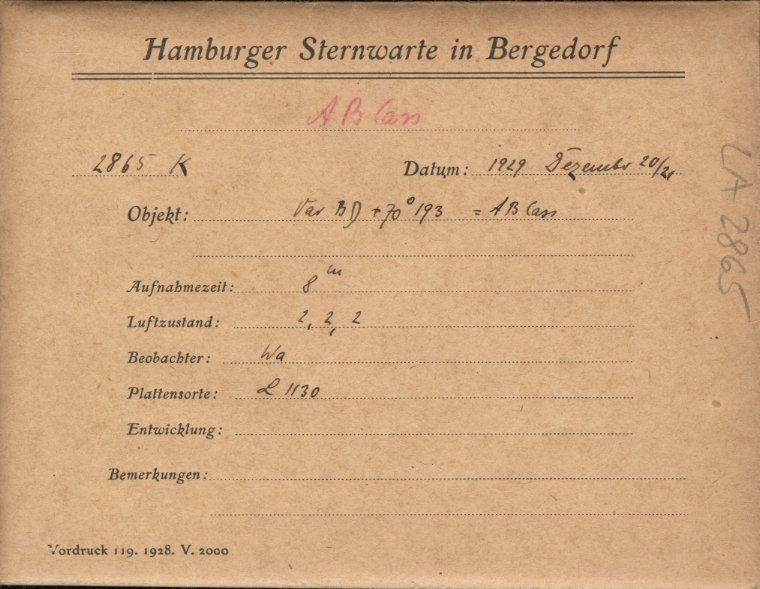 Plate envelope