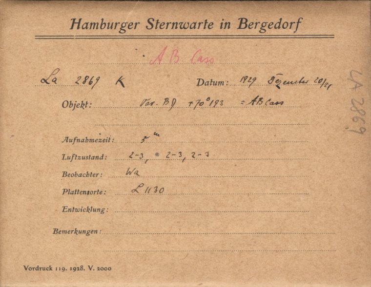 Plate envelope
