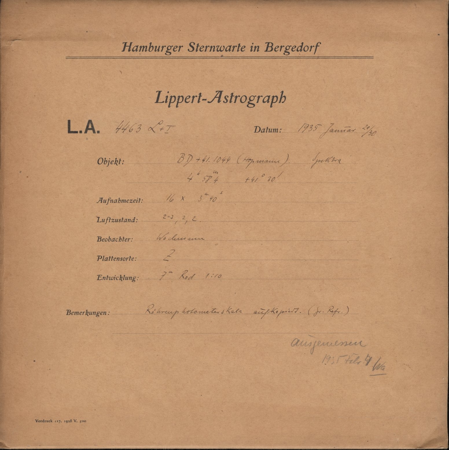 Logpage