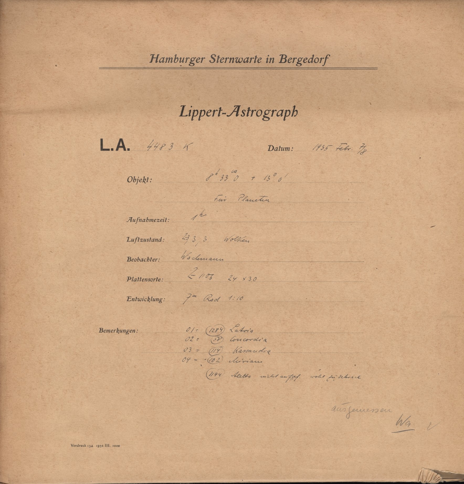 Logpage