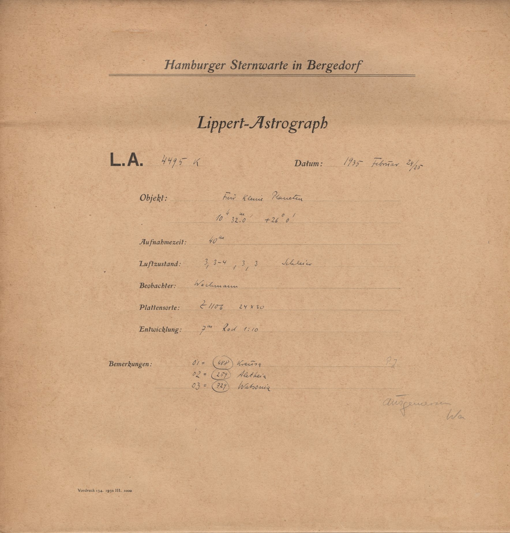 Logpage