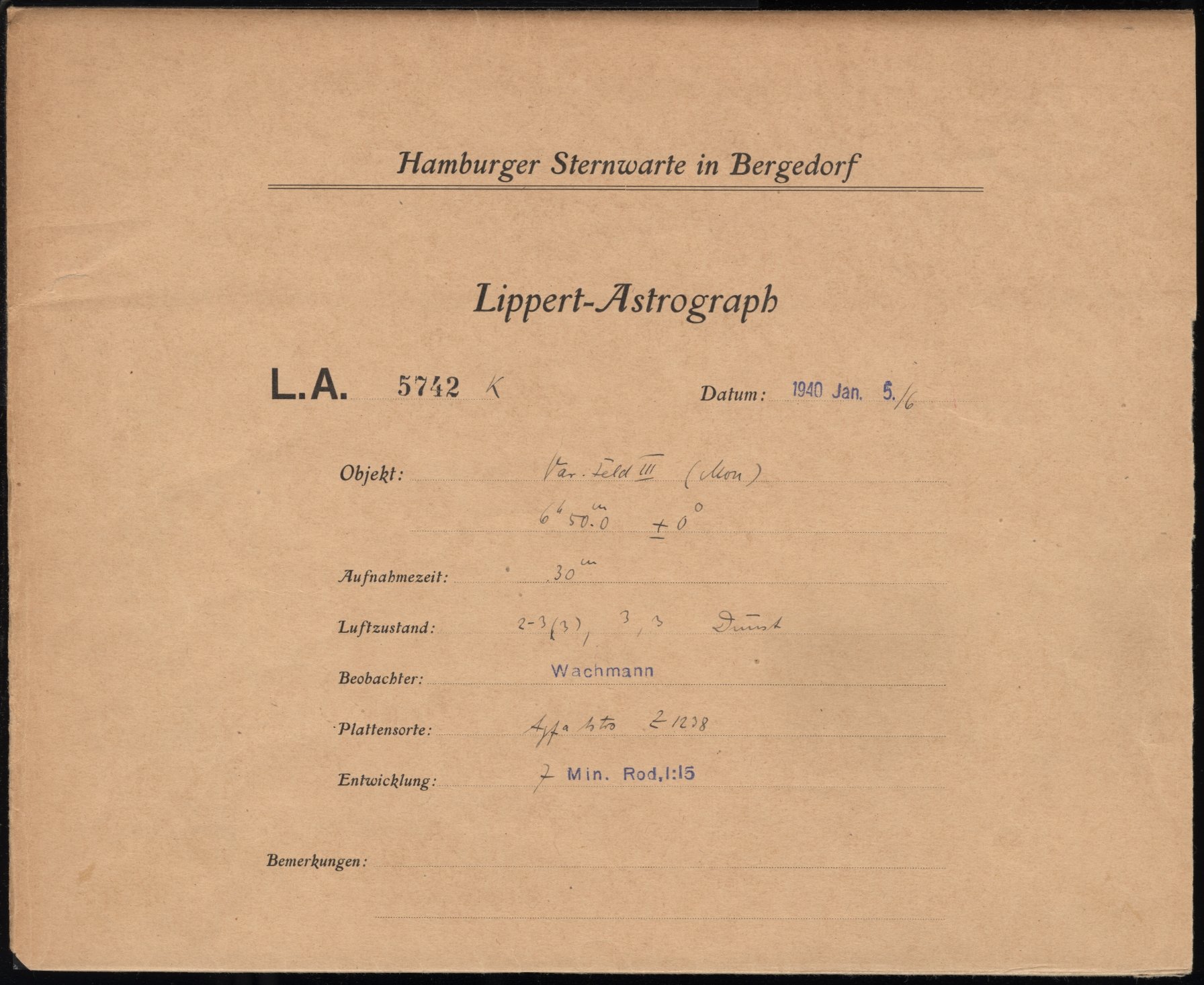 Logpage