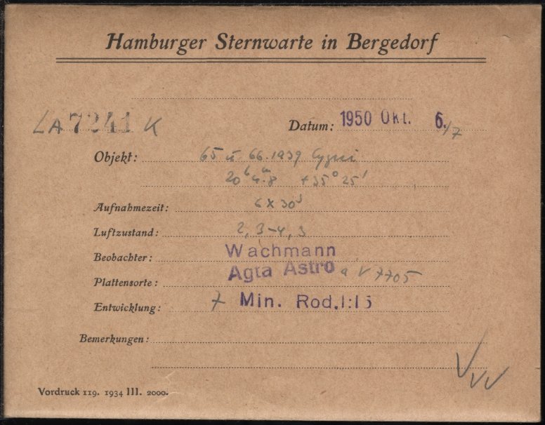 Plate envelope
