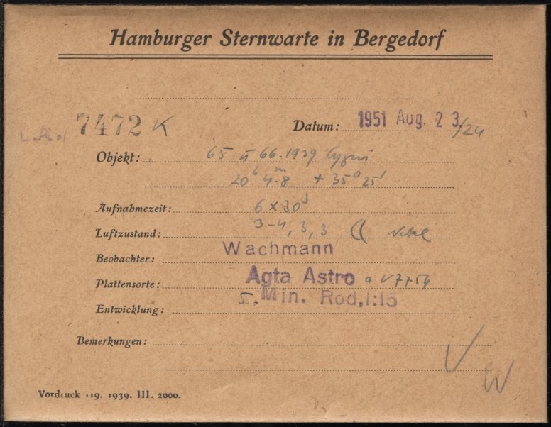 Plate envelope