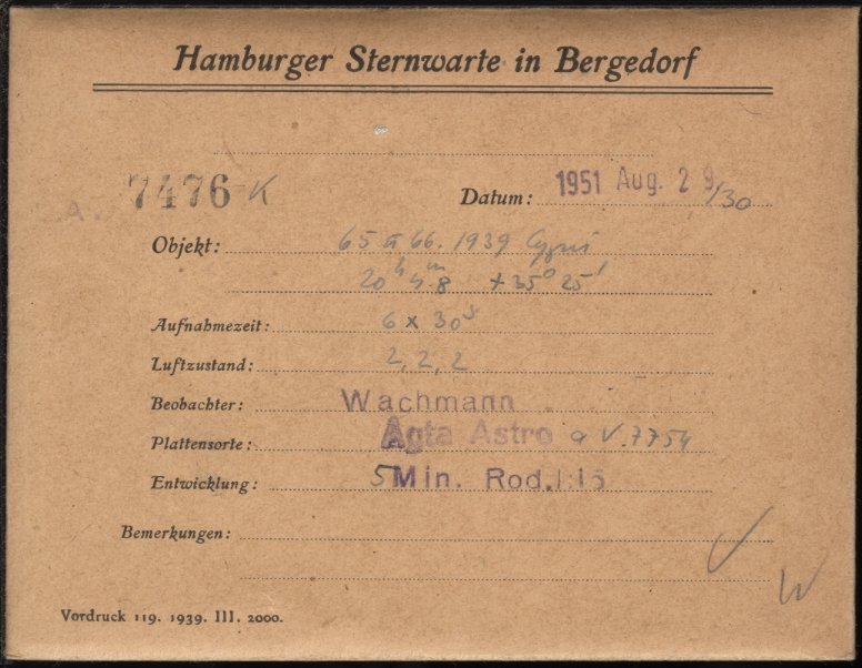 Plate envelope