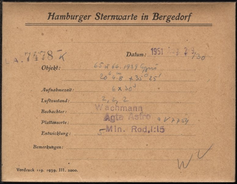 Plate envelope