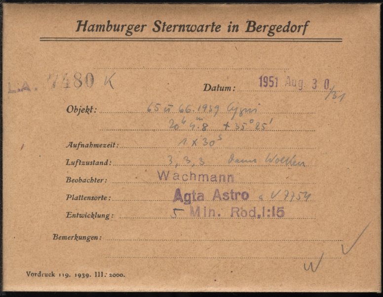 Plate envelope