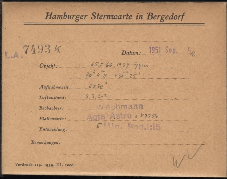 Plate envelope