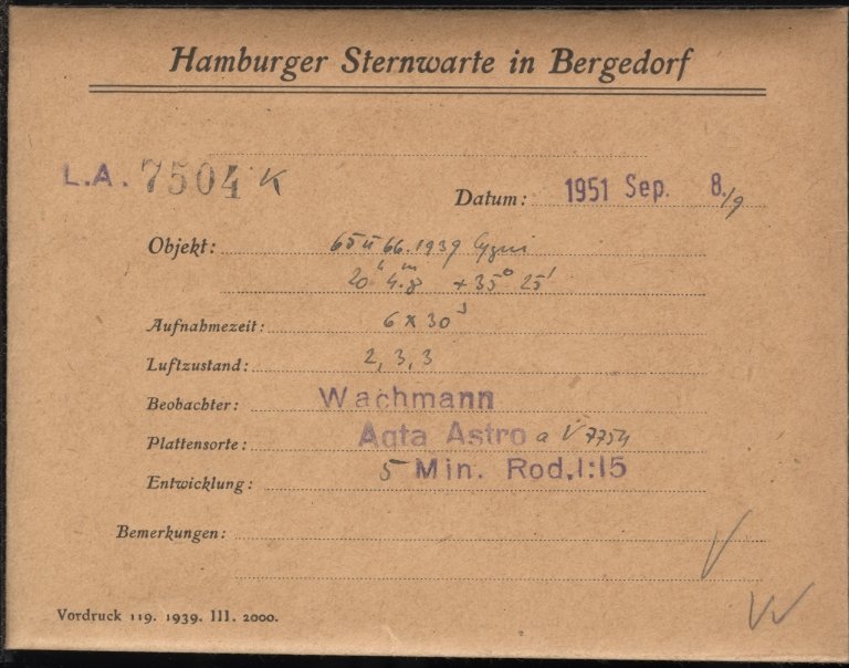 Plate envelope