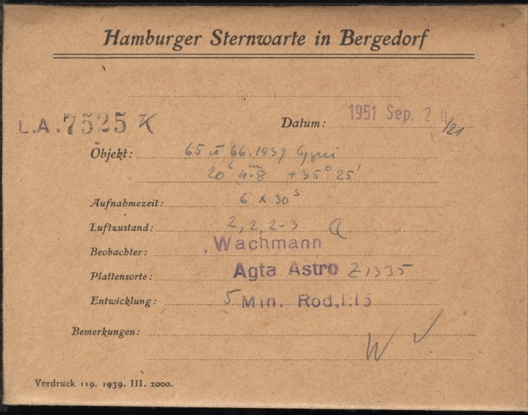 Plate envelope