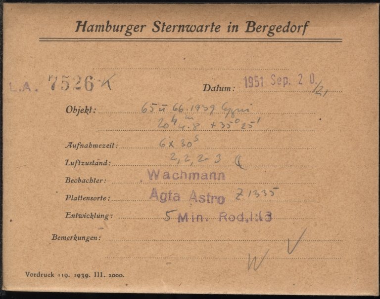 Plate envelope