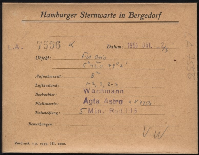 Plate envelope