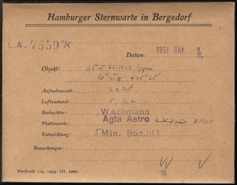 Plate envelope