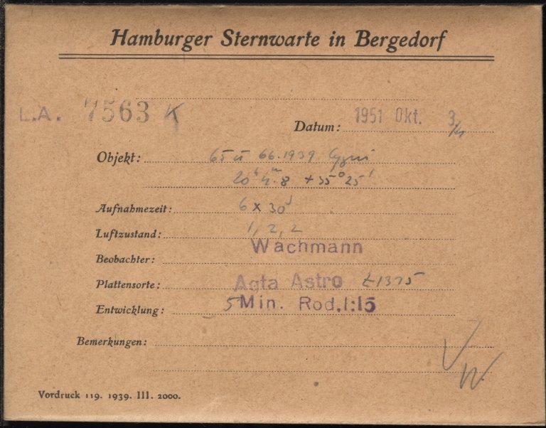 Plate envelope