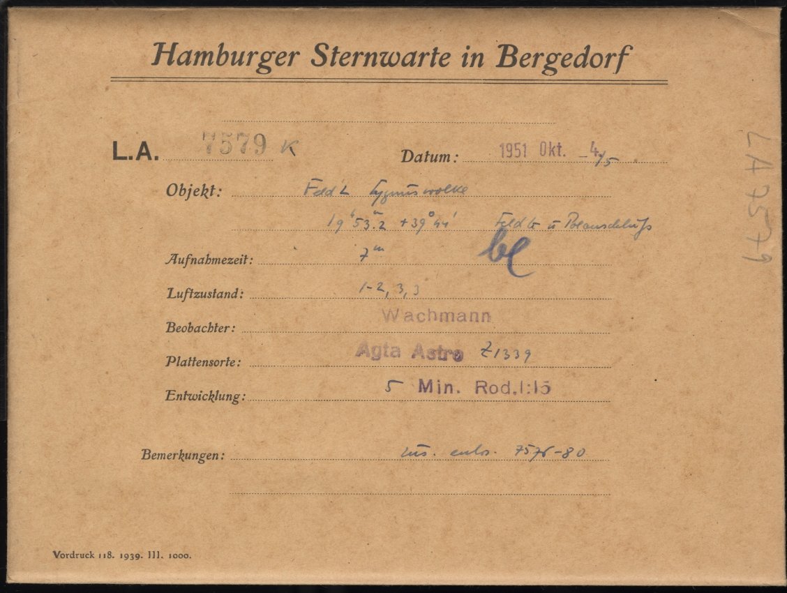 Plate envelope