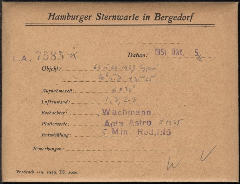 Plate envelope