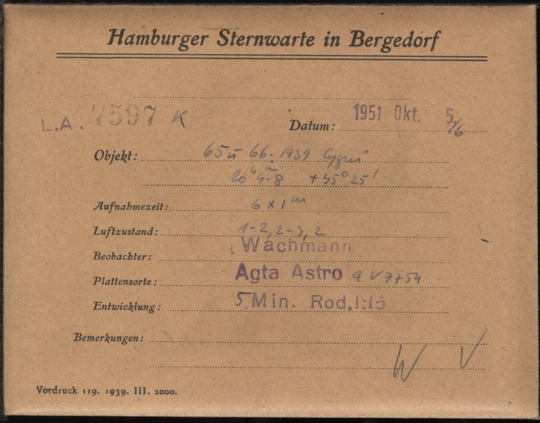 Plate envelope