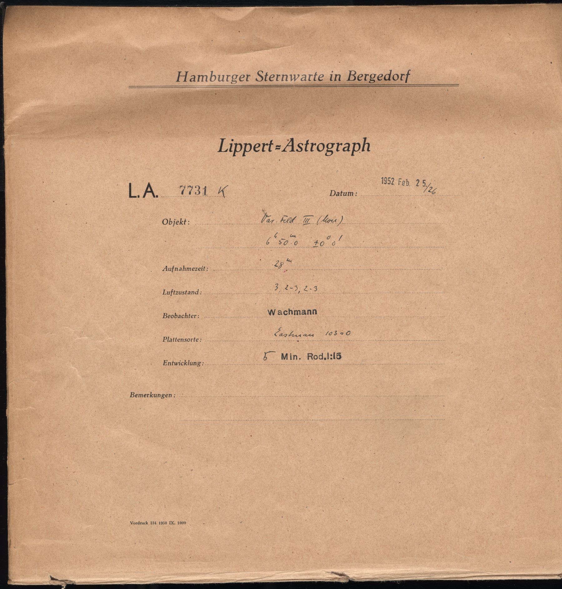 Logpage
