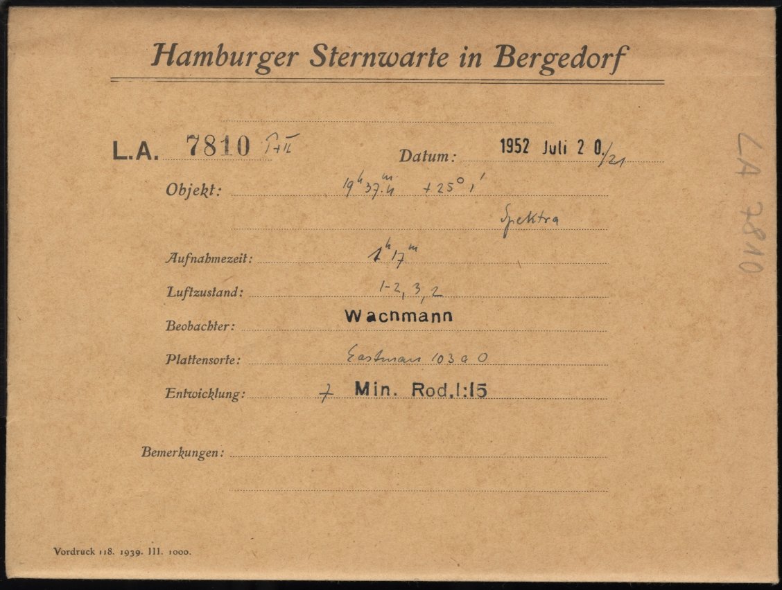 Plate envelope