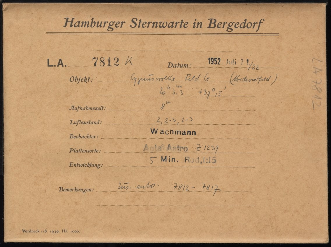 Plate envelope