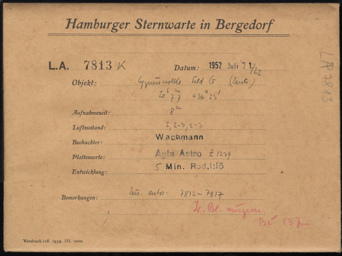 Plate envelope