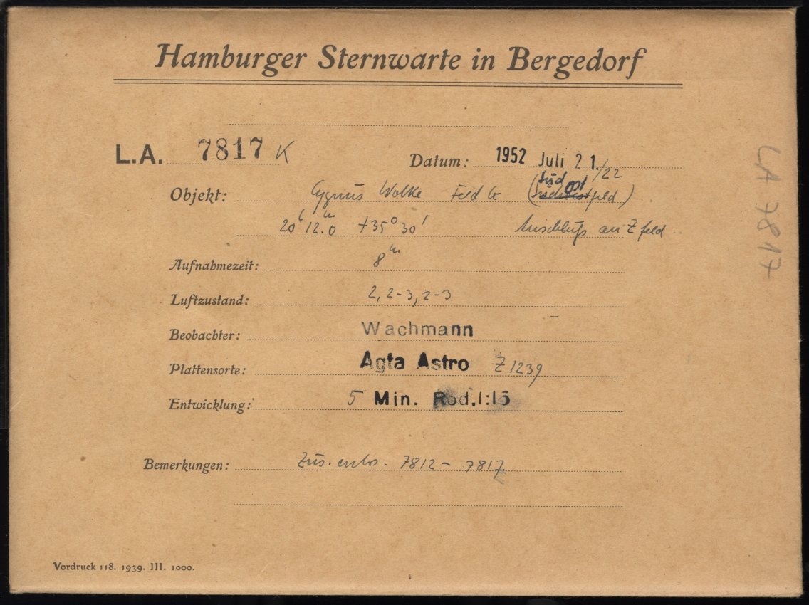 Plate envelope