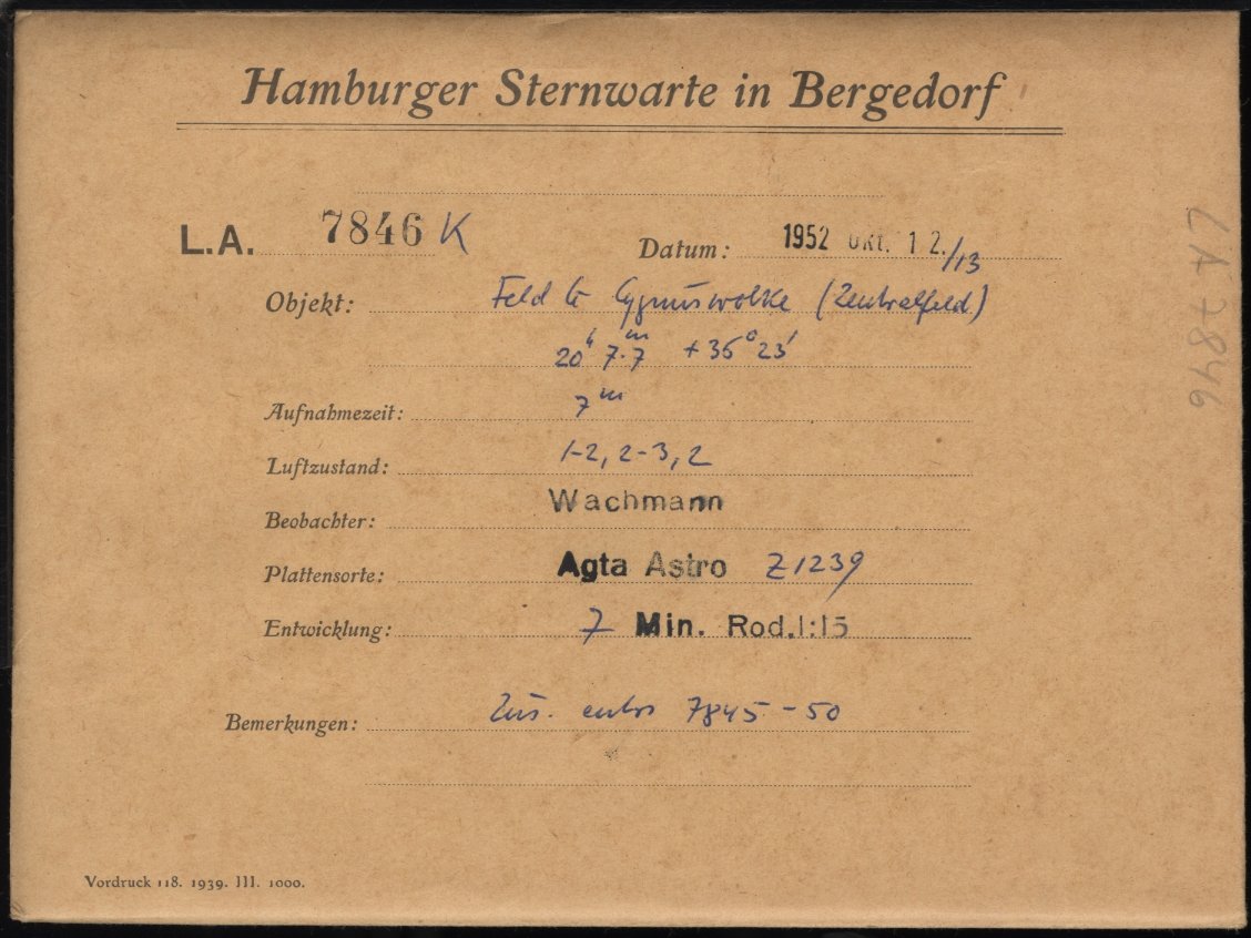 Plate envelope