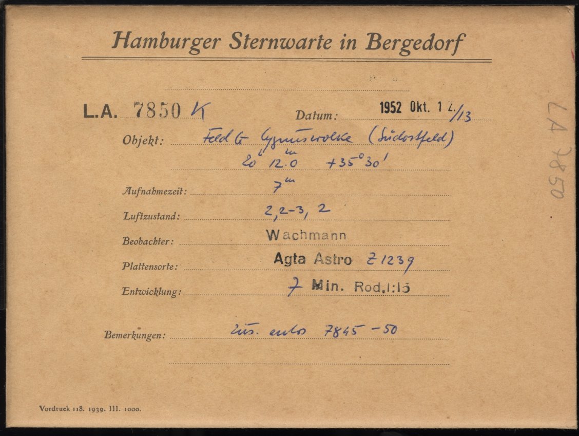 Plate envelope