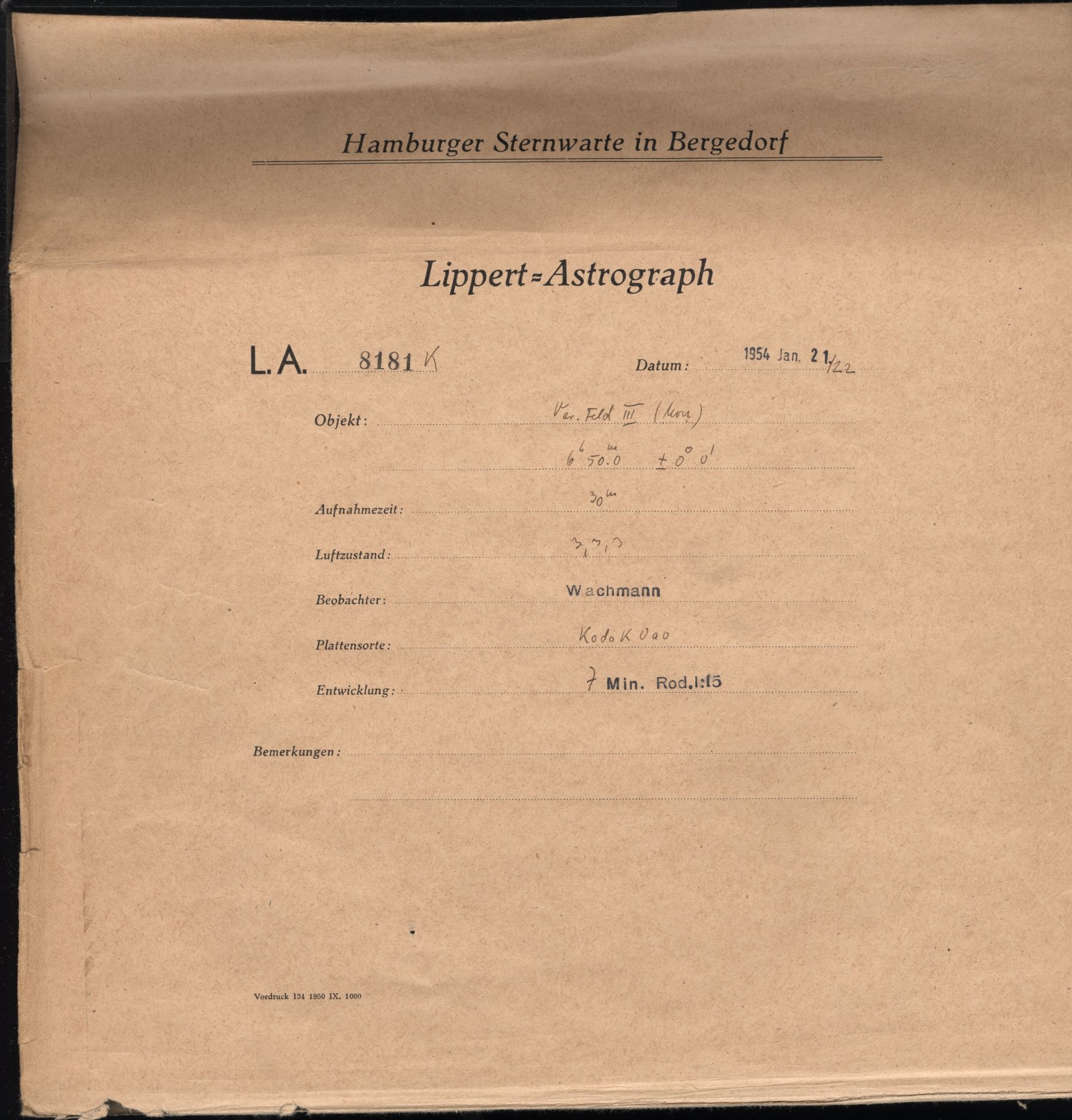 Logpage