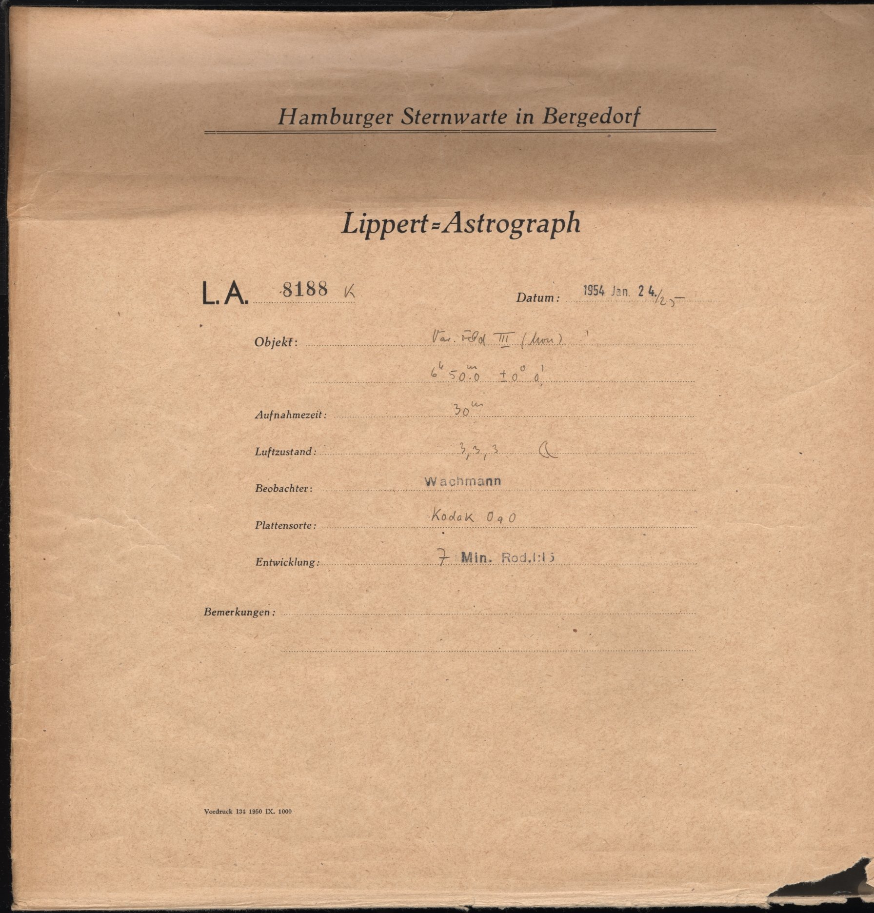 Logpage