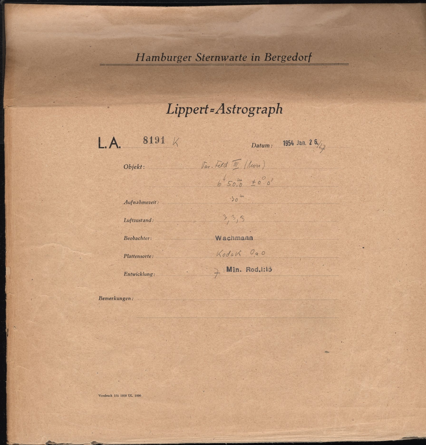 Logpage