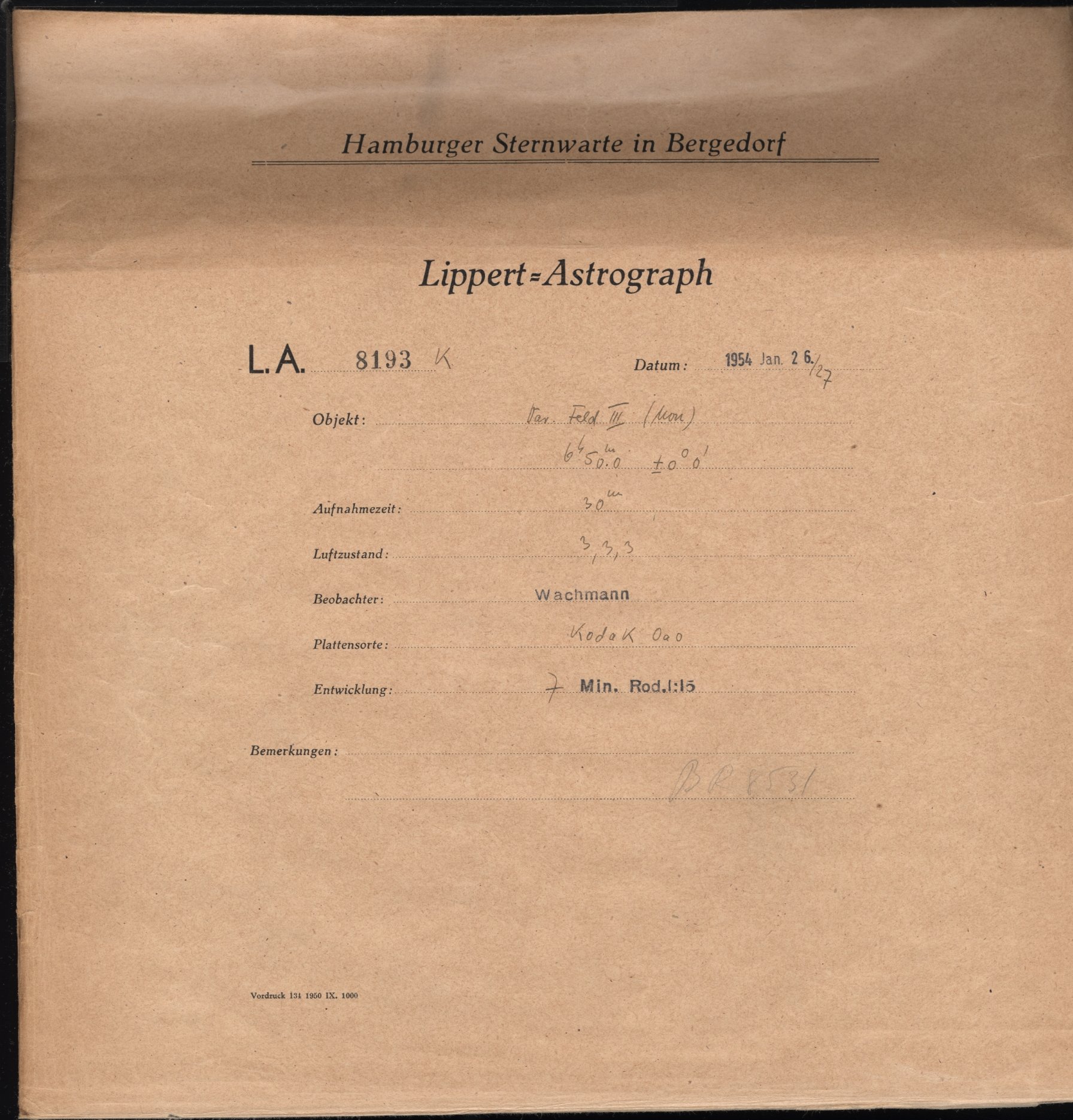 Logpage