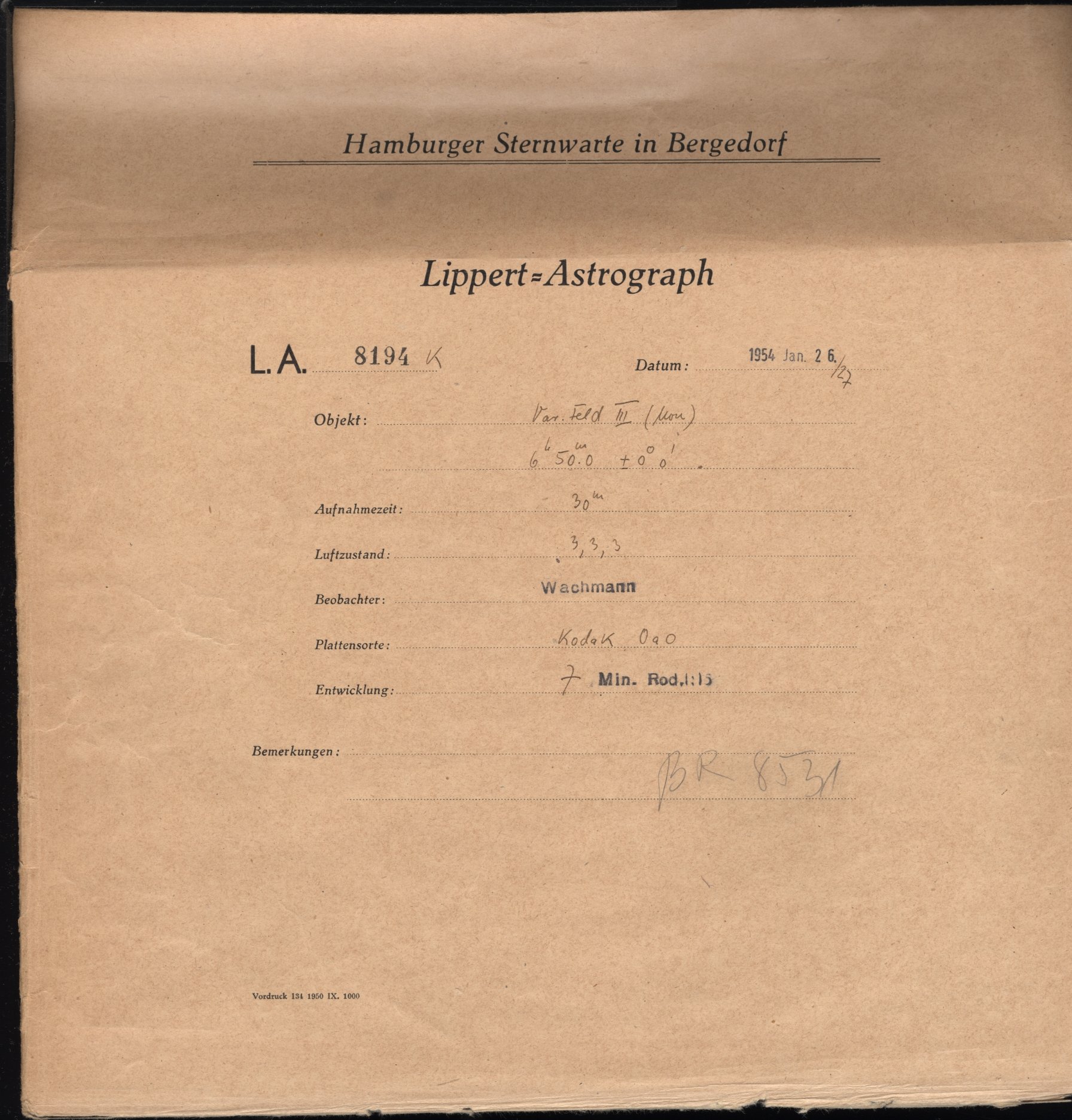 Logpage