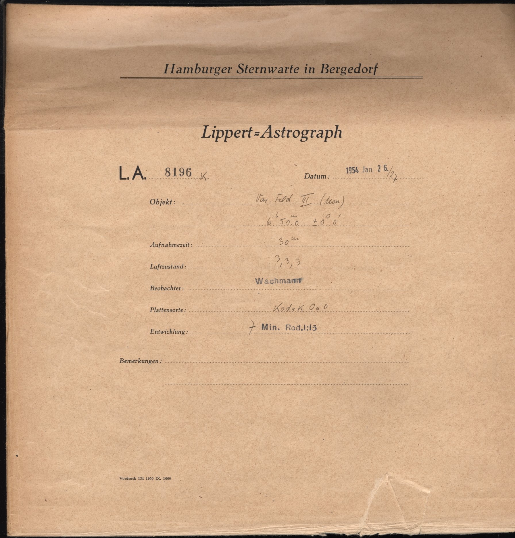 Logpage