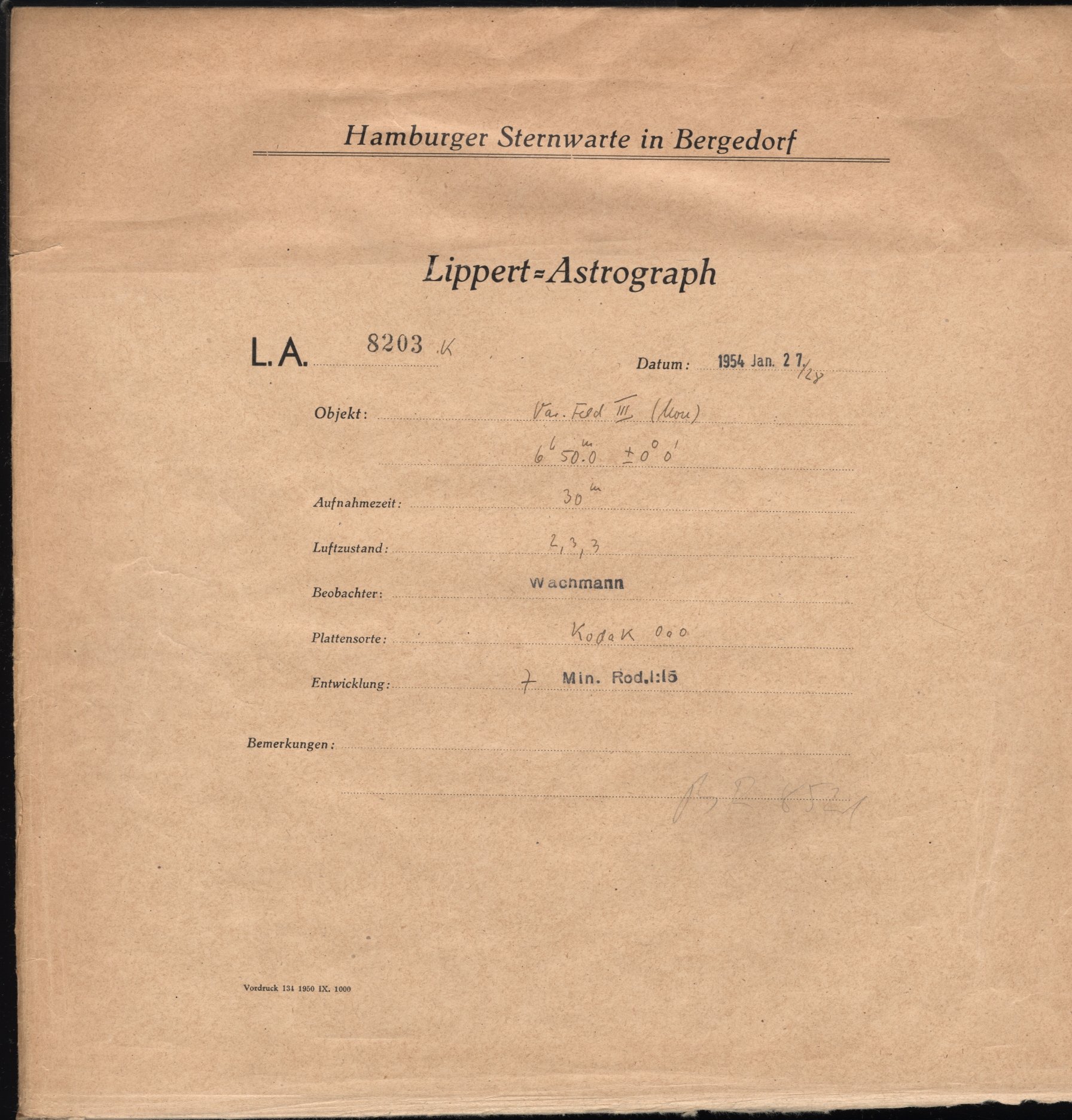 Logpage