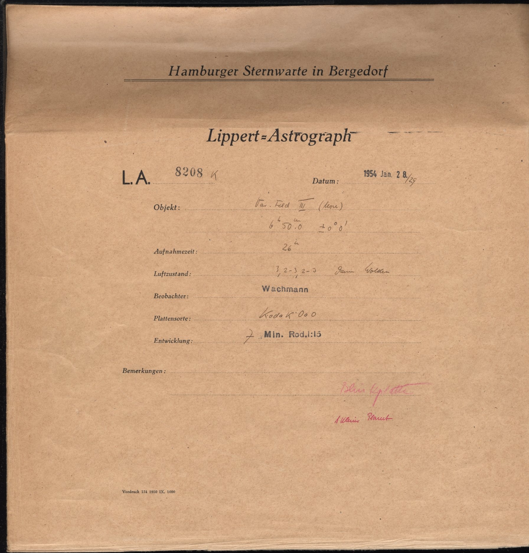 Logpage