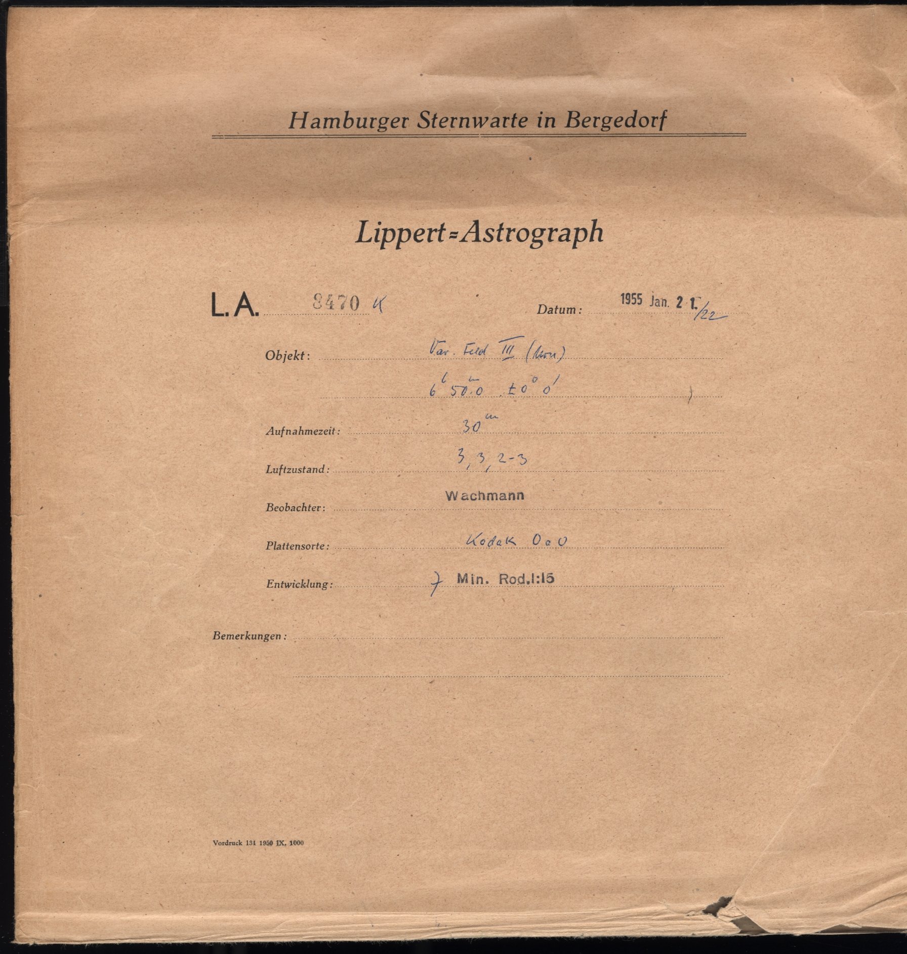 Logpage