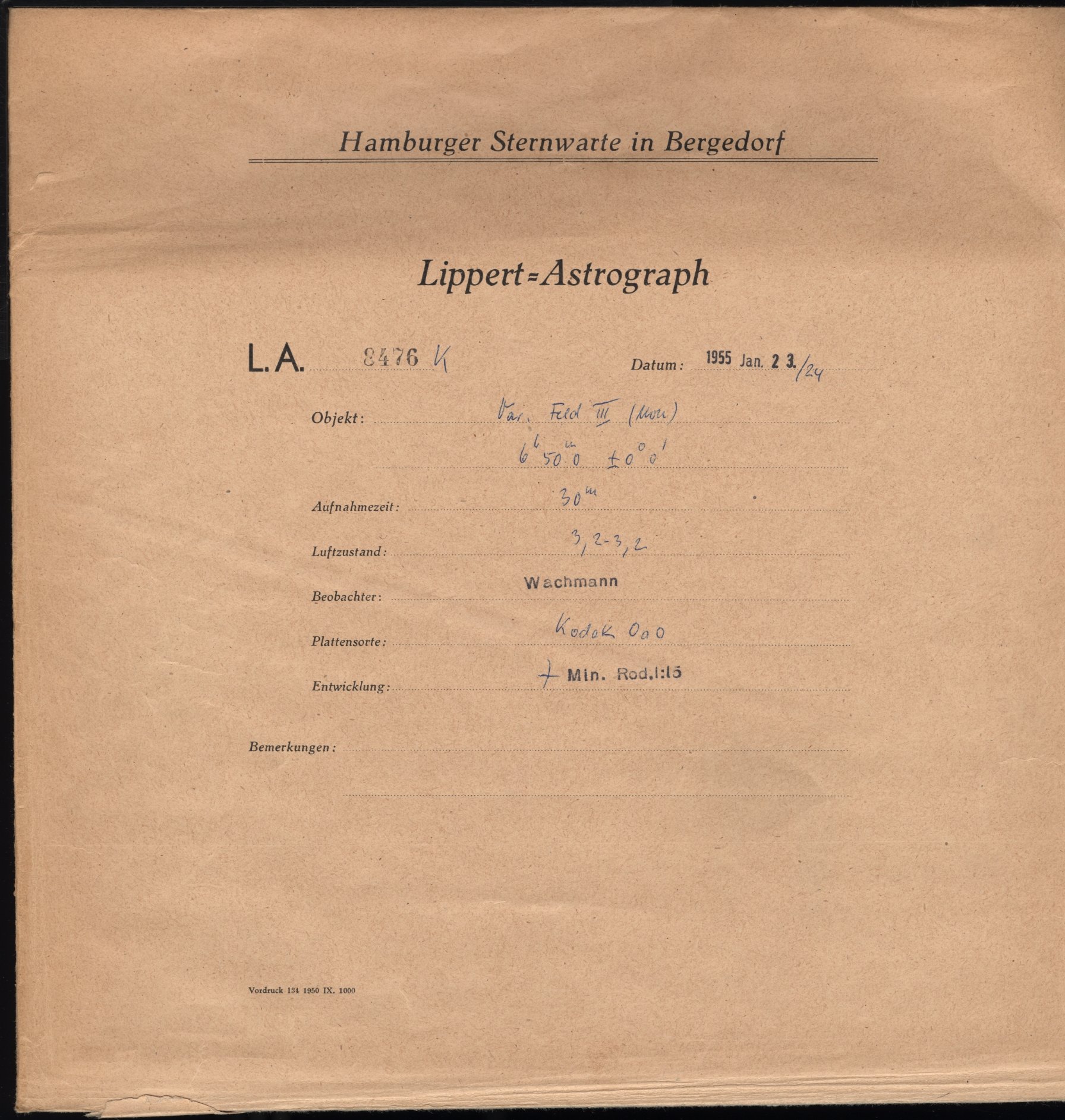 Logpage