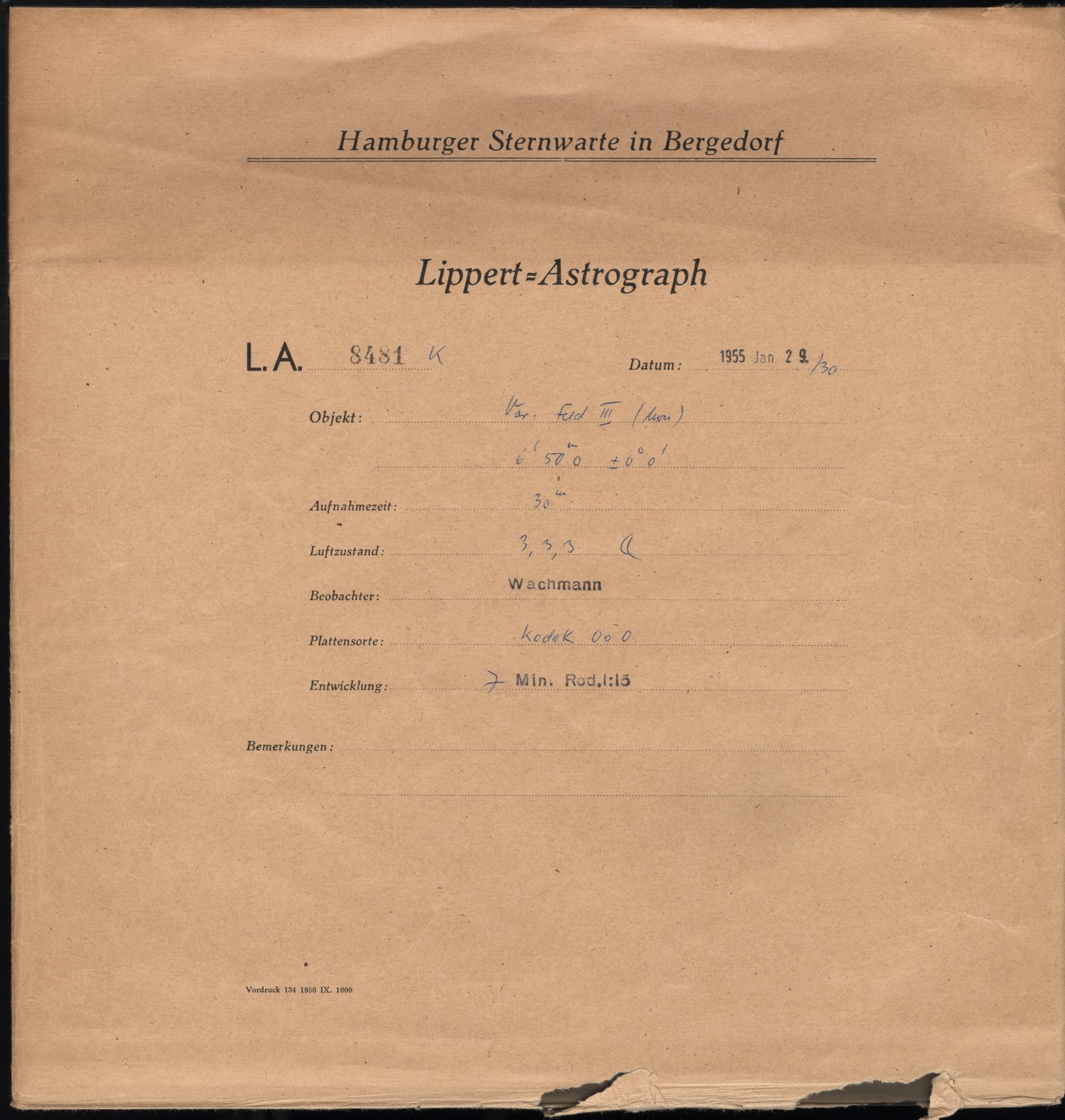Logpage