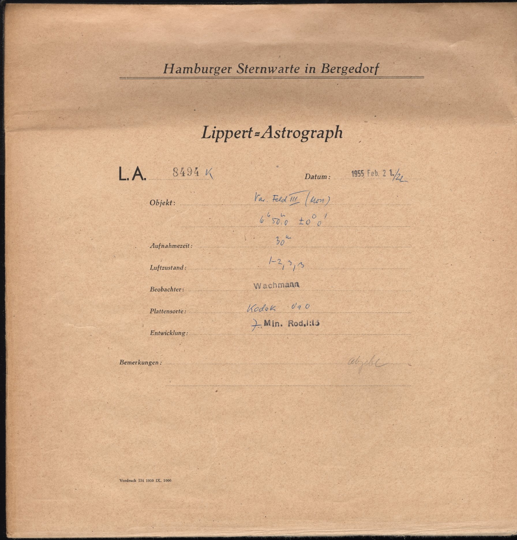 Logpage