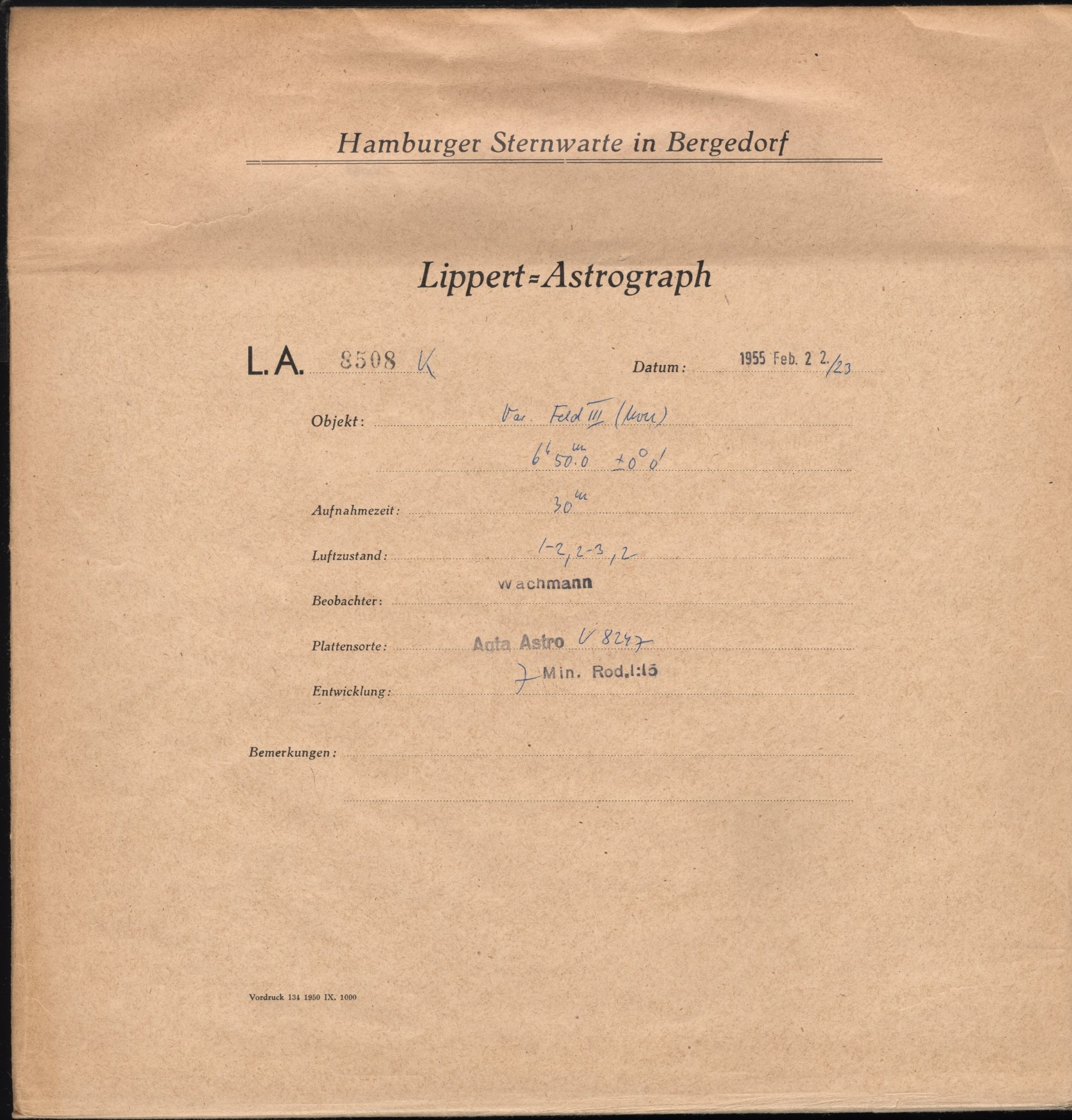 Logpage
