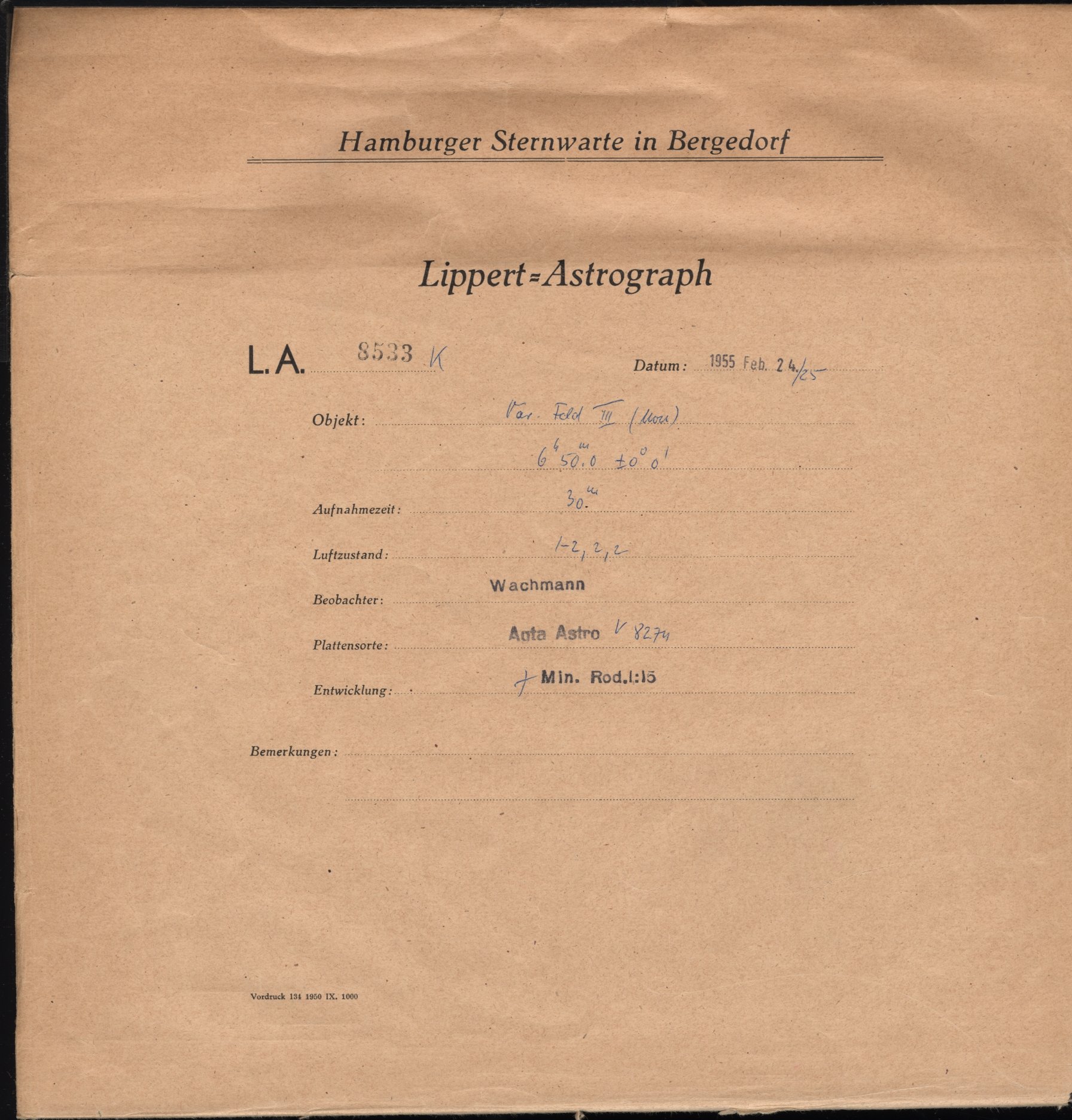 Logpage