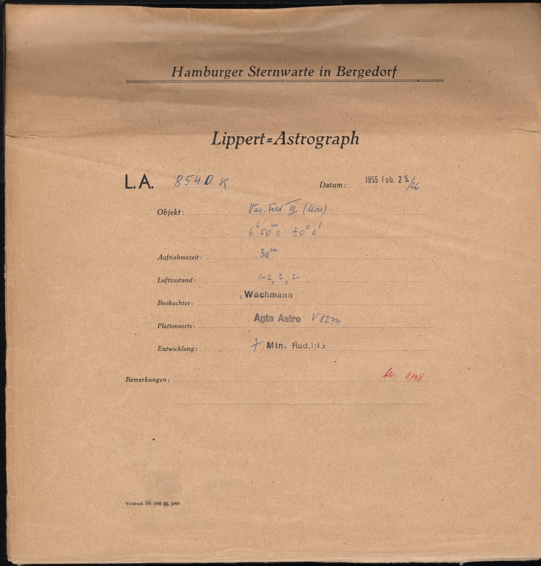 Logpage