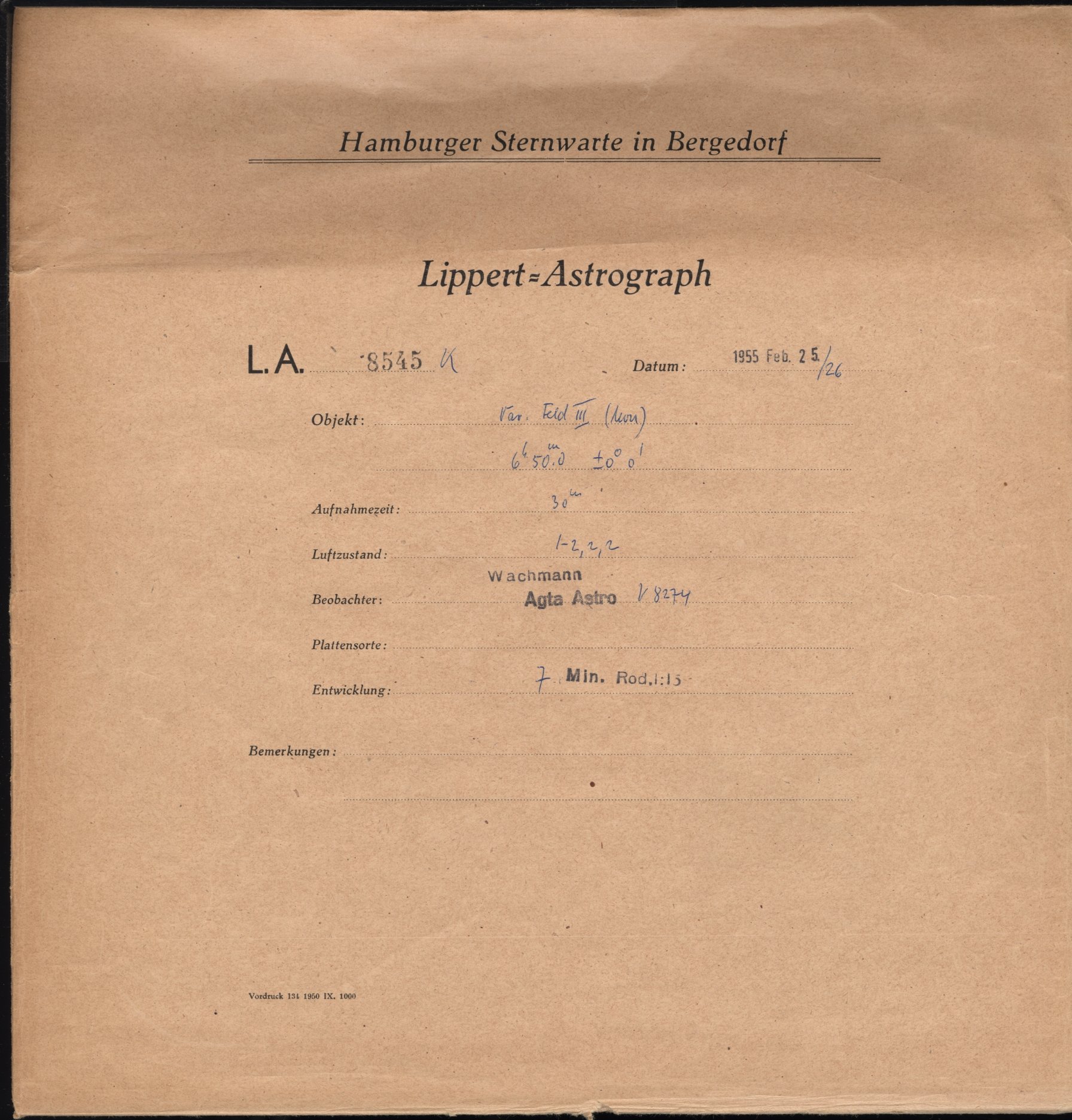 Logpage