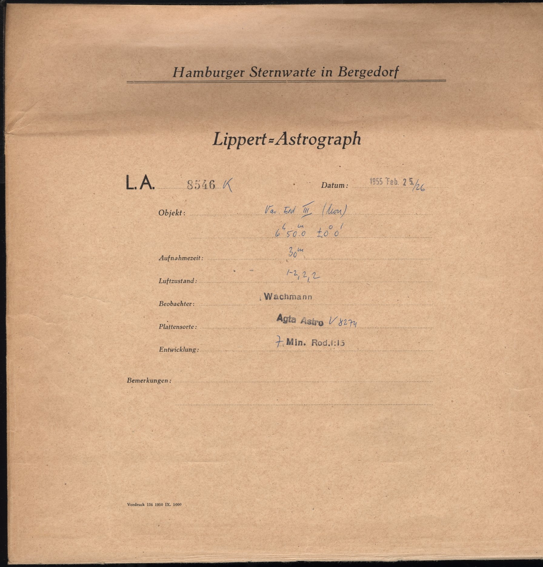 Logpage