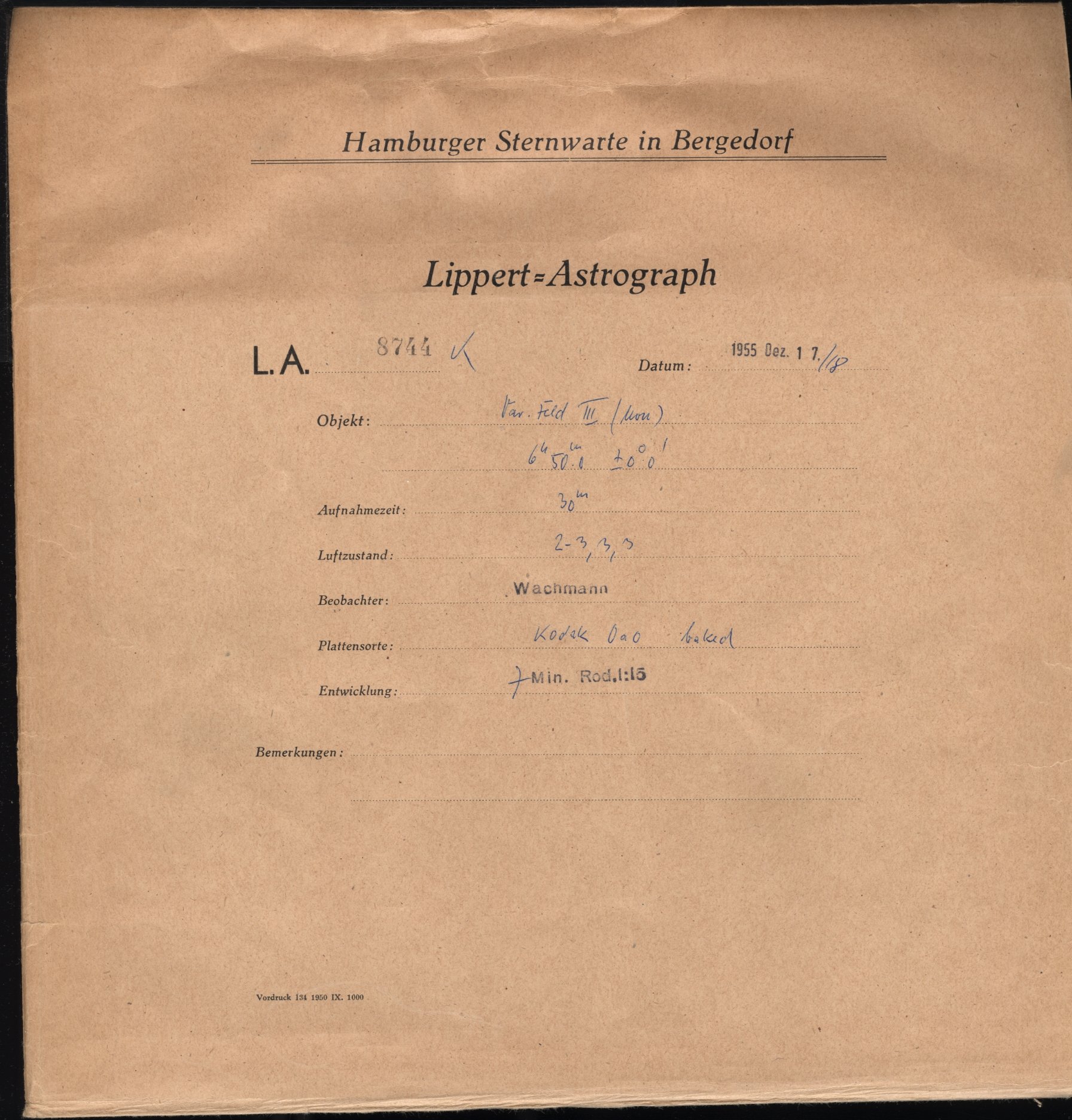 Logpage