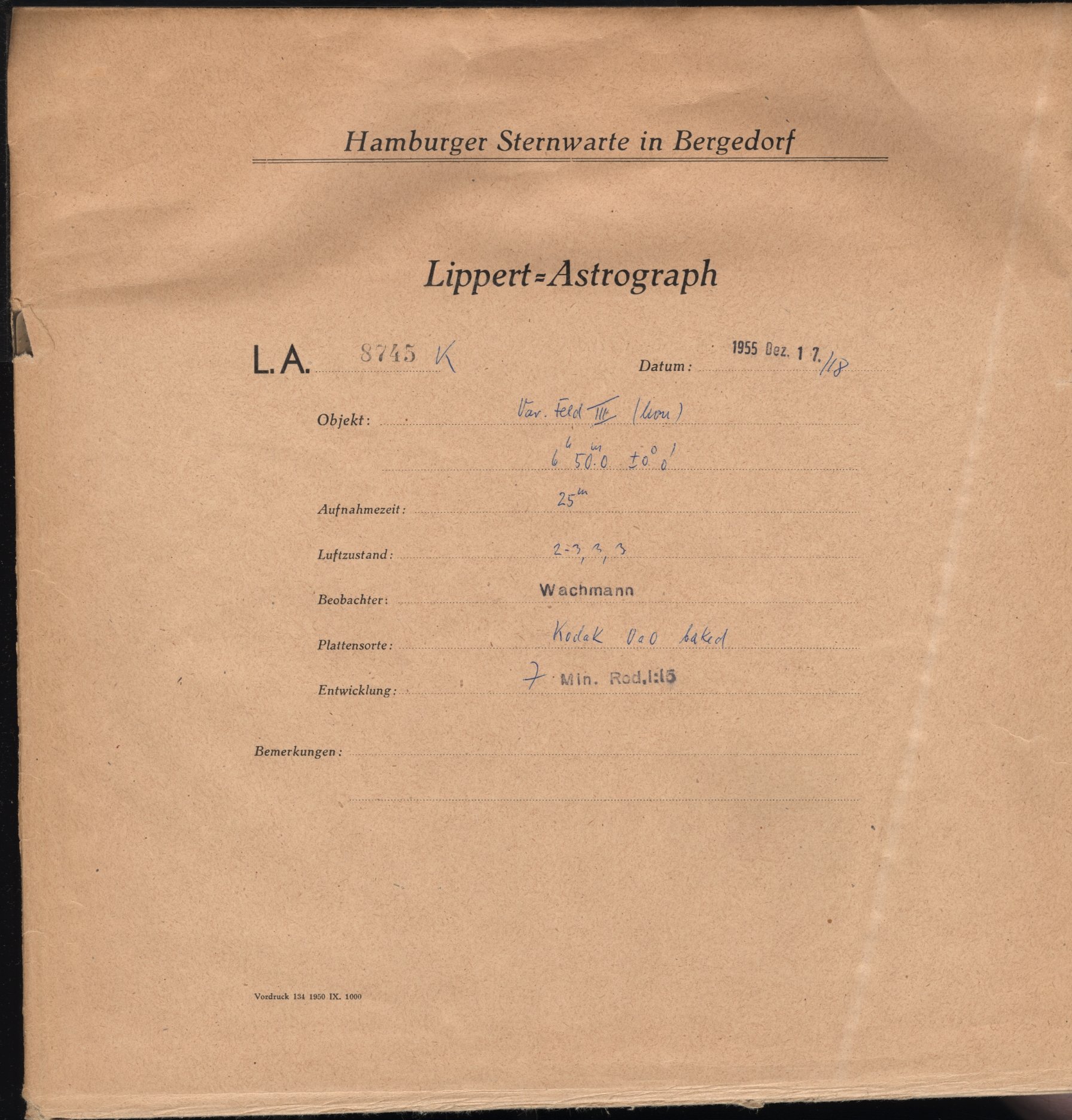 Logpage