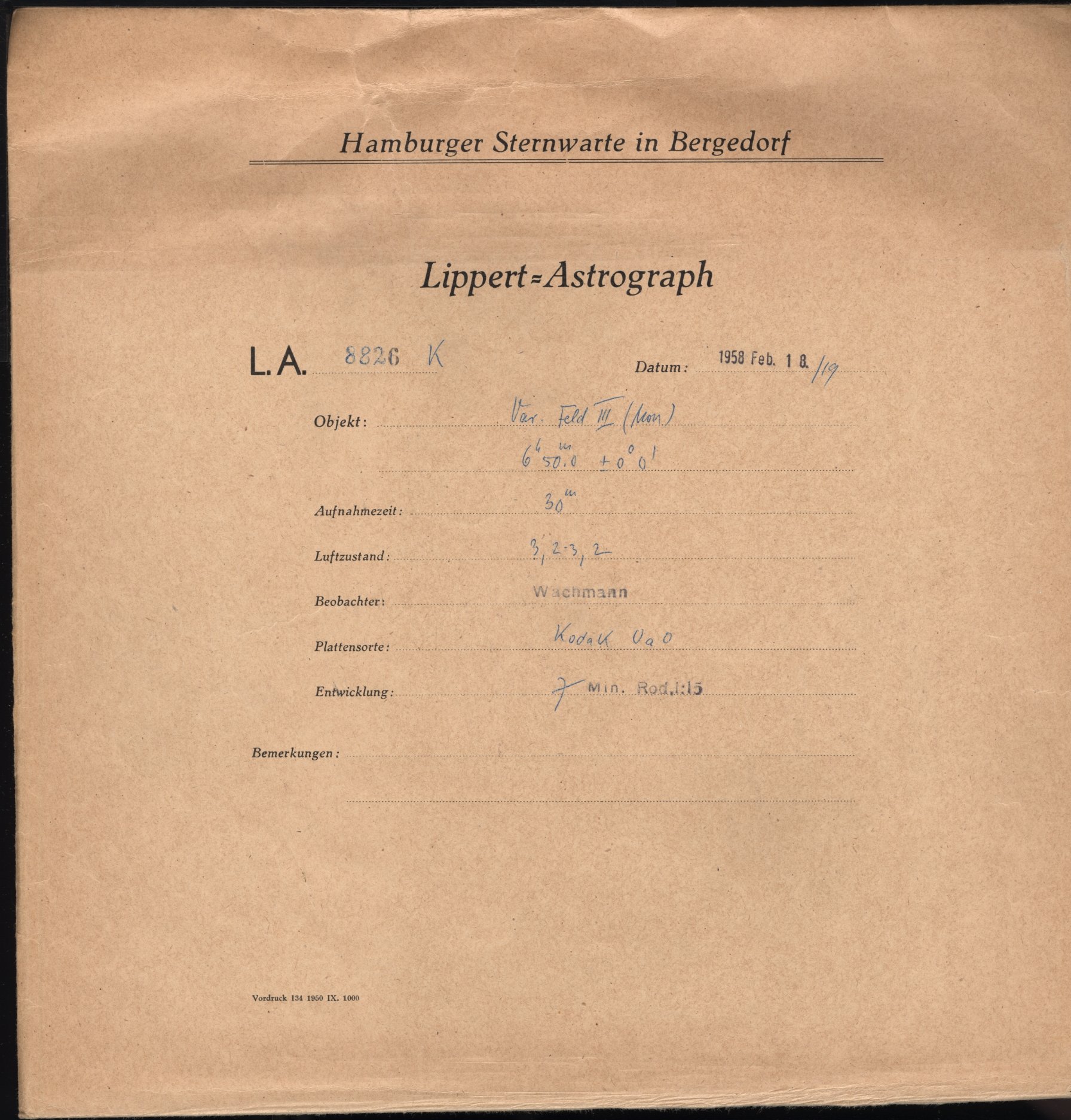 Logpage