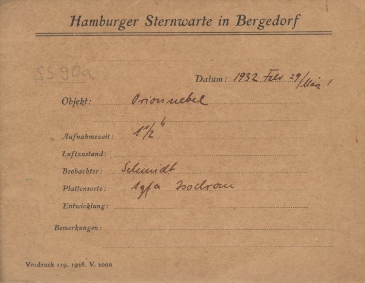 Plate envelope